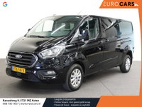 Ford Transit Custom - 300 2.0 TDCI L2H1 Limited Dubbele cabine Automaat Navigatie Airco 2x Schuifdeuren Trekhaak Parkeersenoren Carplay Trekhaak