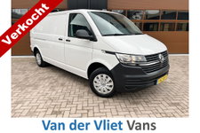 Volkswagen Transporter - T6.1 2.0 TDI 110pk E6 L2 3p Lease €338 p/m, Airco, Carplay, PDC, Volledig onderhoudshistorie aanwezig