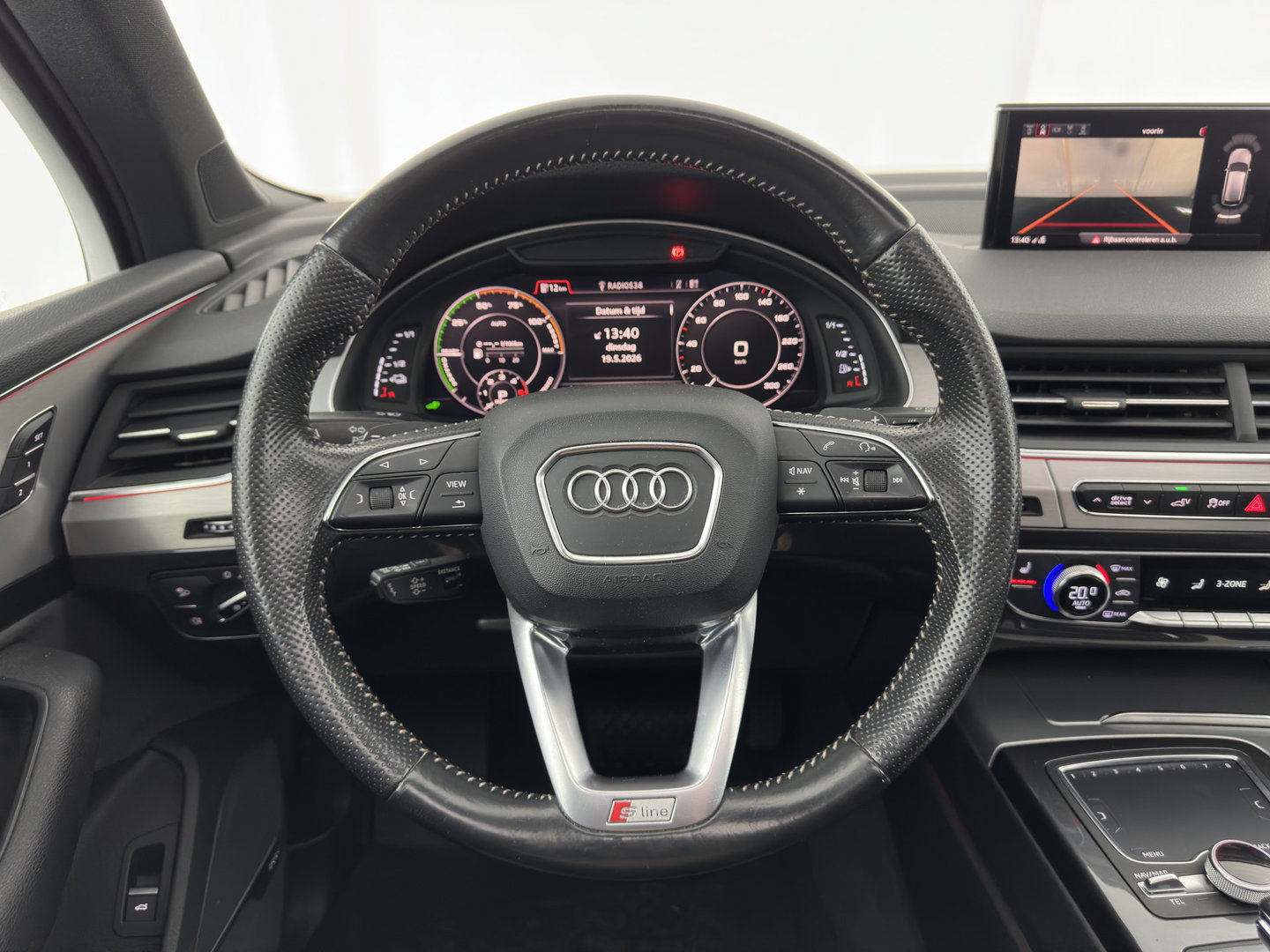 Audi Q7 3.0 TDI e-tron Quattro S-Line Sportpack (Plug-In) Aut. *PANO | LEATHER | FULL-LED | BOSE-AUDIO | ADAPTIVE-CRUISE | MEMORY-PACK | BLINDSPOT | CAMERA | DIGI-COCKPIT | NAVI-FULLMAP | SHIFTPADDLES | PRIVACYGLASS | AMBIENTLIGHT | 20''ALU*