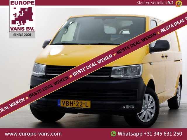 Volkswagen Transporter - T6 2.0 TDI 150pk E6 Lang Comfortline Airco/Camera/2x Schuifdeur 07-2019