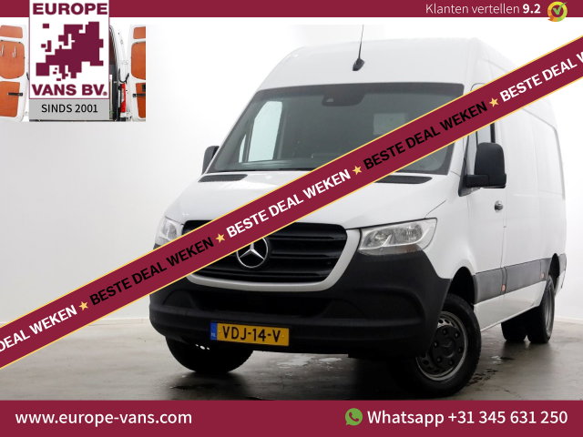 Mercedes-Benz Sprinter - 516 CDI 163pk E6 L2H2 Airco/Inrichting/230V Trekhaak 3500kg 11-2019