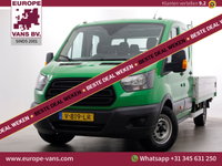 Ford Transit - 350 2.0 TDCI 130pk E6 RWD D.C. Open Laadbak Trekhaak 2800kg 02-2018