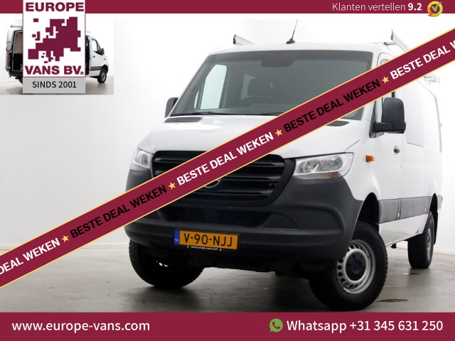 Mercedes-Benz Sprinter - 316 CDI 163pk 7G Automaat L2H1 D.C. 4x4 ZG3 Airco/Navi/Camera 12-2021