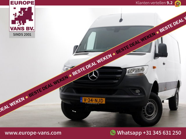 Mercedes-Benz Sprinter - 316 CDI 163pk E6 L2H2 4X4 ZG3 Airco 08-2019