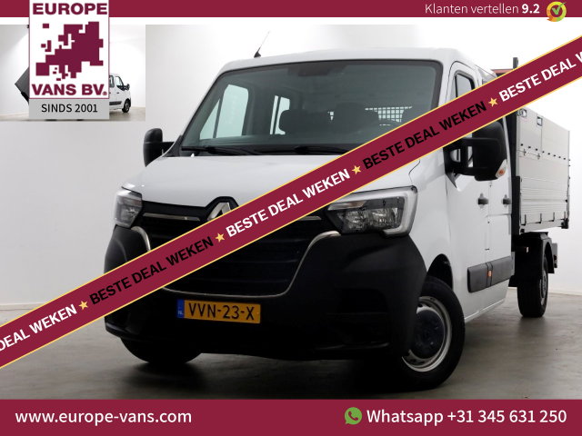 Renault Master - T35 2.3 dCi 145pk L3 D.C. Kipper met hoge boorden 05-2023