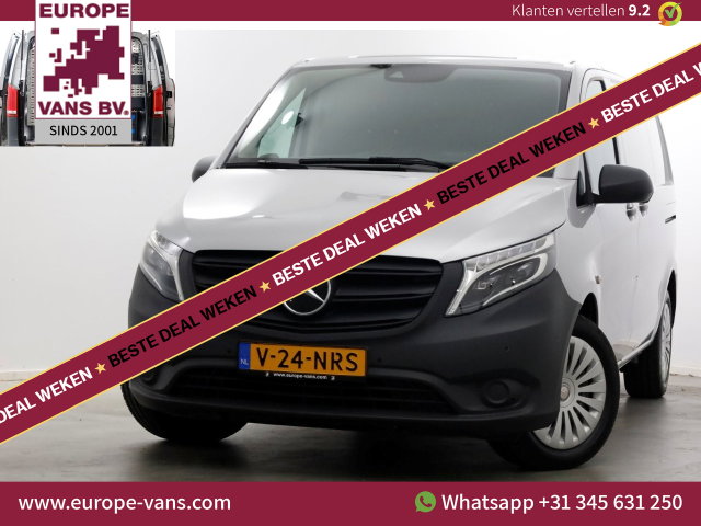 Mercedes-Benz Vito - 114 CDI 136pk Compact 9G Automaat 2x Schuifdeur/LED/Camera/Inrichting 07-2022