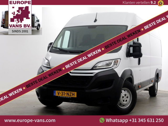 Citroën Jumper - 2.2 BlueHDi 165pk L4H2 Airco/Navi/Camera 06-2024