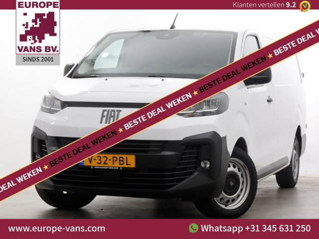 Fiat Scudo - 2.0 Diesel 145pk Automaat L3 Airco/Navi/Camera 09-2024