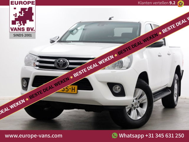 Toyota Hilux - 2.4 D-4D-F 150pk E6 4WD 4x4 Automaat Double Cab Airco/Camera 11-2019
