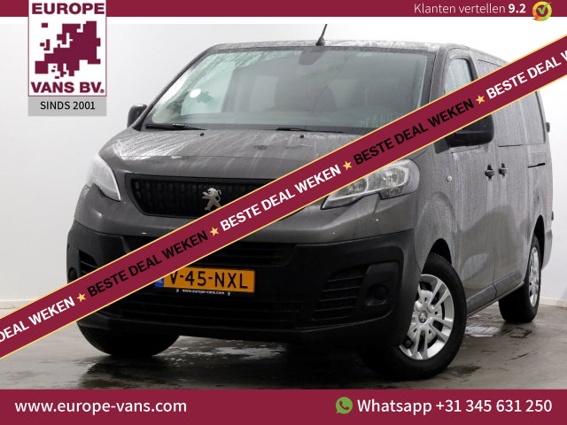 Peugeot Expert - 2.0 BlueHDI 145pk L3 D.C. Navi/Camera/2x Schuifdeur 07-2022