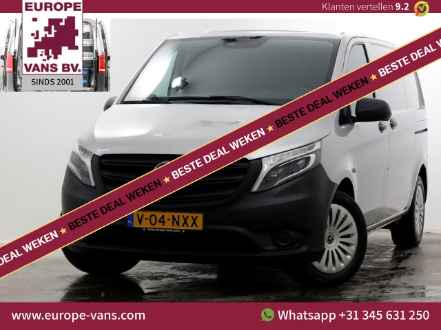 Mercedes-Benz Vito - 114 CDI 136pk Compact 9G Automaat 2x Schuifdeur/LED/Camera/Inrichting 11-2022