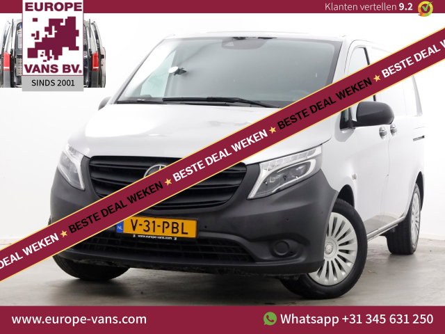 Mercedes-Benz Vito - 114 CDI 136pk Compact 9G Automaat 2x Schuifdeur/LED/Camera/Inrichting 11-2022