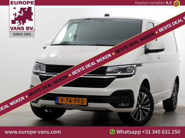 Volkswagen Transporter - T6.1 2.0 TDI 204pk L1H1 DSG-Automaat 4Motion 4x4 LED/Airco/Navi/Camera 08-2022
