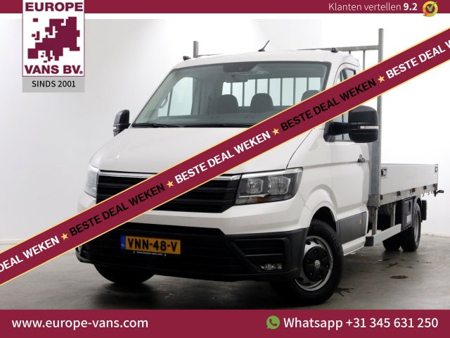 Volkswagen Crafter - 50 2.0 TDI 177pk Open Laadbak L433cm Trekhaak 3500kg 01-2022