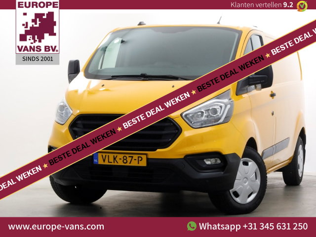 Ford Transit Custom - 340 2.0 TDCI 130pk E6 L2H1 Trend Airco/Trekhaak 2800kg 09-2021