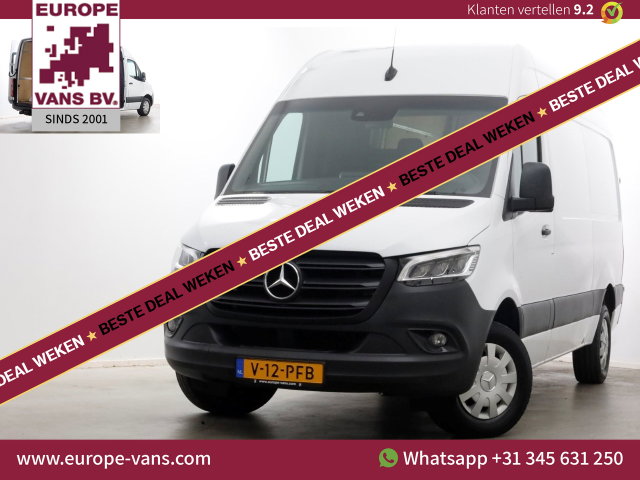 Mercedes-Benz Sprinter - 319 CDI 3.0 V6 190pk L2H2 7G Automaat LED/Airco/Trekhaak 3500kg 10-2021