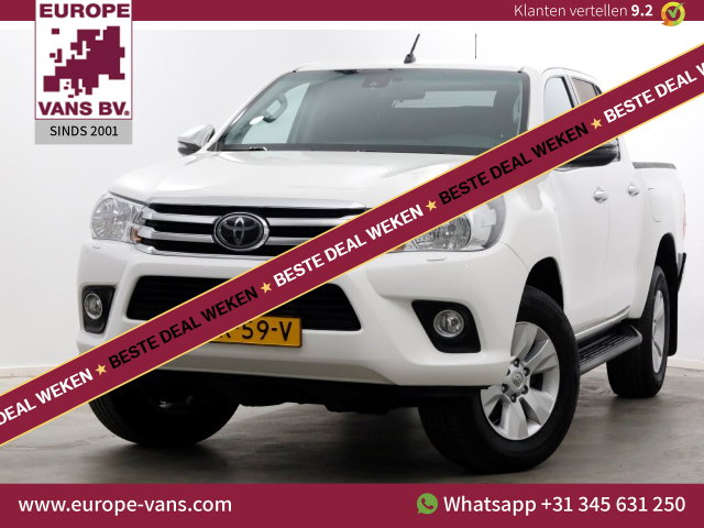 Toyota Hilux - 2.4 D-4D-F 150pk E6 4WD 4x4 Double Cab Automaat 08-2019