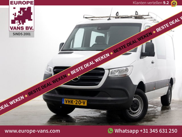 Mercedes-Benz Sprinter - 315 CDI 150pk RWD 9G Automaat L2H1 D.C. Navi/Camera/Inrichting 01-2021