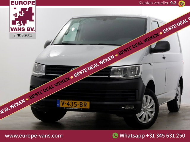 Volkswagen Transporter - T6 2.0 TDI 102pk E6 L1H1 Comfortline Airco/Navi/Achterklep 12-2016
