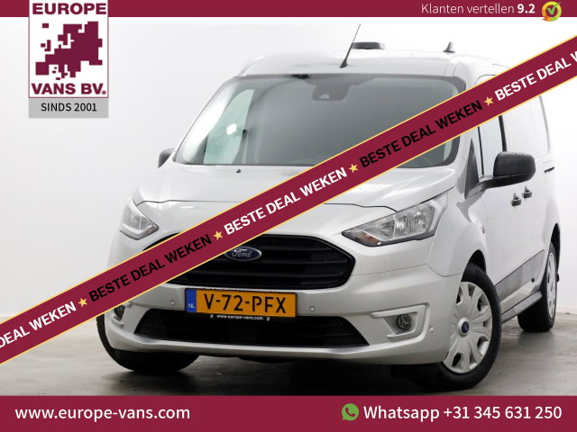 Ford Transit Connect - 1.5 EcoBlue 100pk Automaat L2 Trend ACC/Camera/3Pers./2x Schuifdeur 01-2024