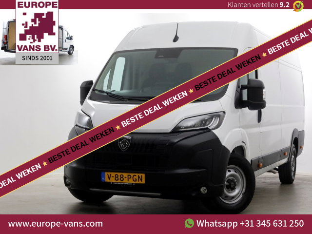 Peugeot Boxer - 2.2 BlueHDi 180pk Automaat L4H2 LED/ACC/Navi/Camera 11-2024