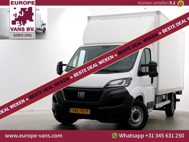 Fiat Ducato - 35H 2.2 MultiJet 160pk Automaat Bakwagen met laadklep en zijdeur 05-2023