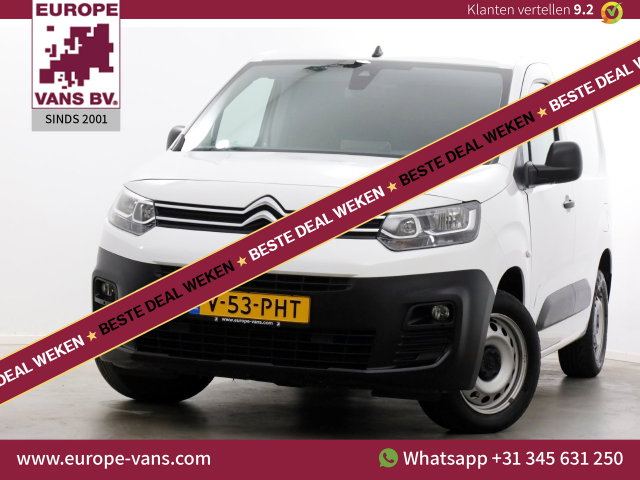 Citroën Berlingo - 1.5 BlueHDI 130pk Automaat Airco/CarPlay 01-2022