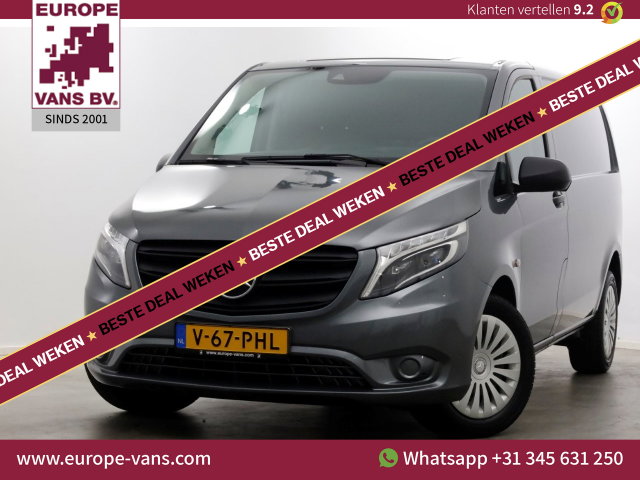 Mercedes-Benz Vito - 119 CDI 190pk RWD 9G Automaat Compact LED/Airco/Achterklep 12-2021