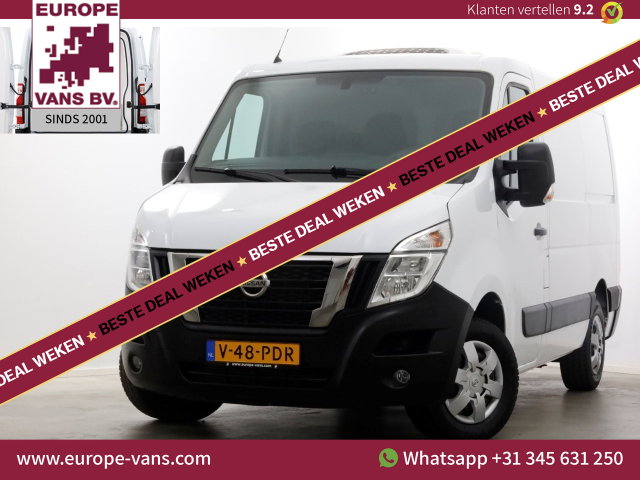 Nissan NV400 - / Master 2.3 dCi 150pk L1H1 Automaat Koelwagen Airco/Camera 09-2022