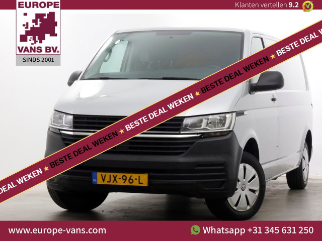 Volkswagen Transporter - T6.1 2.0 TDI 150pk DSG-Automaat Lang Airco/Achterklep 05-2021