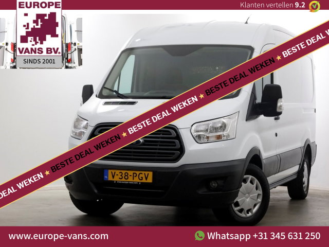 Ford Transit - 350 2.0 TDCI 130pk E6 L2H2 Trend Airco/Navi/Inrichting 04-2018