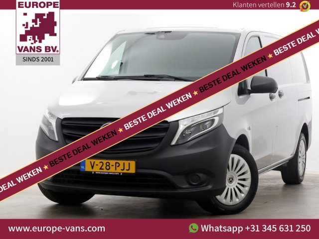 Mercedes-Benz Vito - 116 CDI 163pk RWD 9G Automaat Lang LED/Achterklep/2x Schuifdeur 02-2022