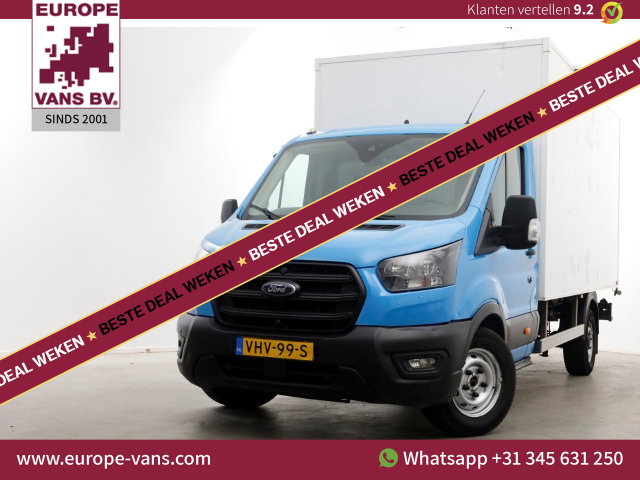 Ford Transit - 350 2.0 TDCI 130pk E6 Bakwagen met achterdeuren 2 Persoons 12-2020