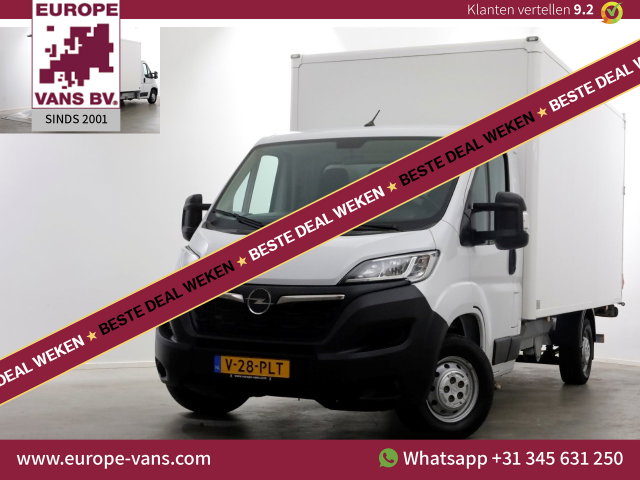 Opel Movano - 2.2D 140pk Bakwagen met laadklep 1.060kg laadvermogen 02-2024