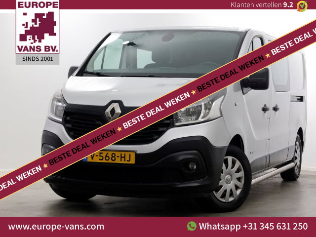 Renault Trafic - 1.6 dCi 145pk E6 L2H1 D.C. Comfort Airco/Camera/2x Schuifdeur 07-2017