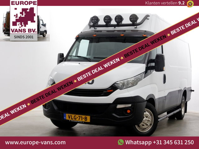 Iveco Daily - 35C14 136pk E6 HiMatic Automaat L2H2 Airco/Camera/Trekhaak 3500kg 09-2018