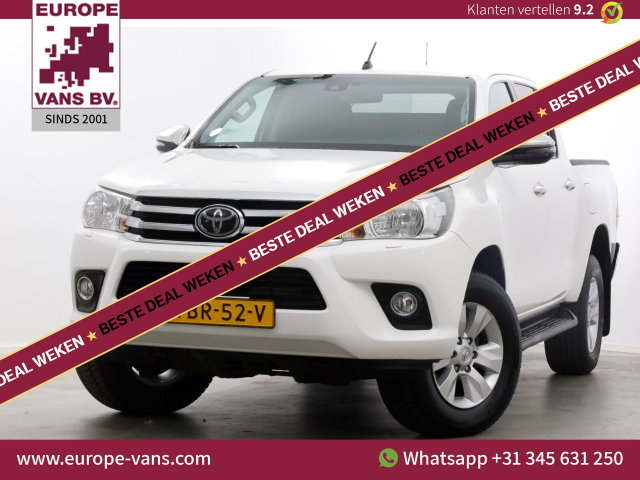 Toyota Hilux - 2.4 D-4D-F 150pk E6 4WD 4x4 Double Cab Automaat 08-2019