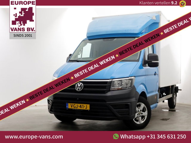 Volkswagen Crafter - 35 2.0 TDI E6 Bakwagen met achterdeuren 2-Persoons 07-2020