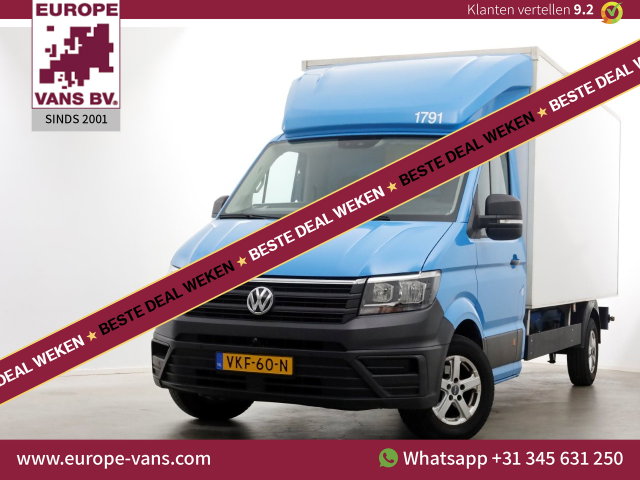 Volkswagen Crafter - 35 2.0 TDI E6 Bakwagen met achterdeuren 2-Persoons 04-2021