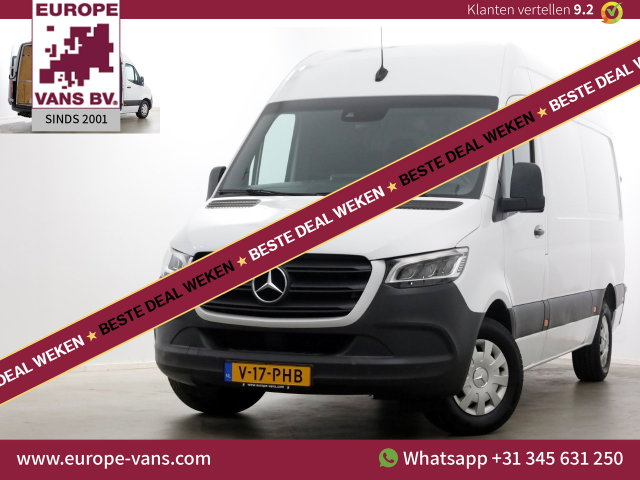 Mercedes-Benz Sprinter - 319 CDI 3.0 V6 190pk E6 L2H2 7G Automaat LED/Camera/Trekhaak 3500kg 02-2019
