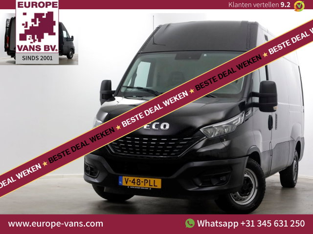 Iveco Daily - 35S18 3.0 180pk L2H2 HiMatic Automaat LED/Navi/Trekhaak 3500kg 06-2020
