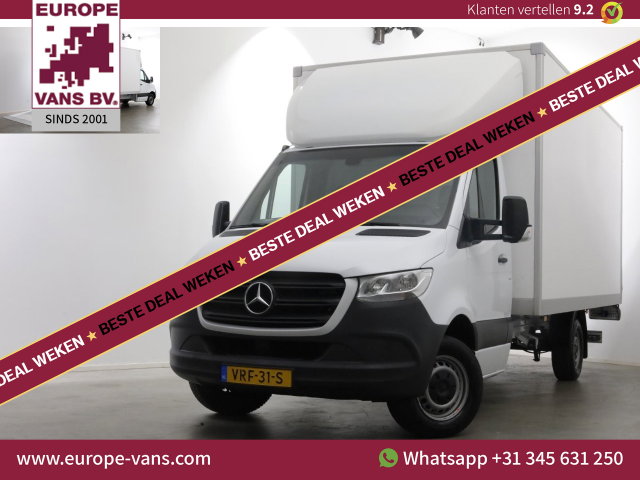 Mercedes-Benz Sprinter - 315 CDI 150pk 9G Automaat XXL Bakwagen met laadklep en zijdeur L455 06-2022