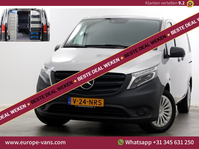 Mercedes-Benz Vito - 114 CDI 136pk Compact 9G Automaat 2x Schuifdeur/LED/Camera/Inrichting 07-2022
