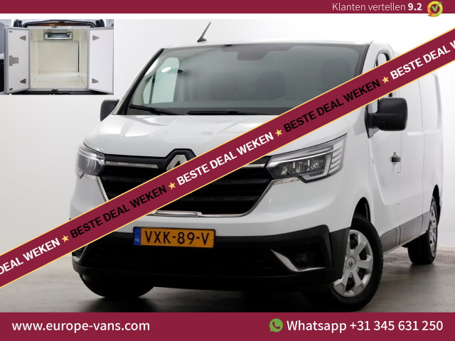 Renault Trafic - 2.0 dCi 110pk L2H1 Work Edition Koelwagen + verwarmen 25gr 08-2023