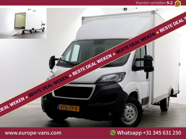 Peugeot Boxer - 2.2 BlueHDi 165pk Durisotti Lowliner Bakwagen met laadklep 01-2023