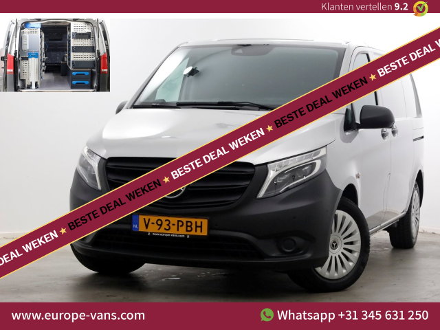 Mercedes-Benz Vito - 114 CDI 136pk Compact 9G Automaat 2x Schuifdeur/LED/Camera/Inrichting 11-2022