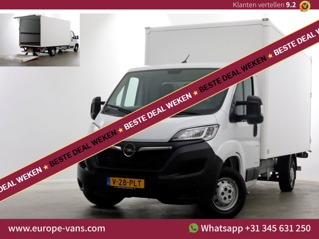Opel Movano - 2.2D 140pk Bakwagen met laadklep 1.060kg laadvermogen 02-2024