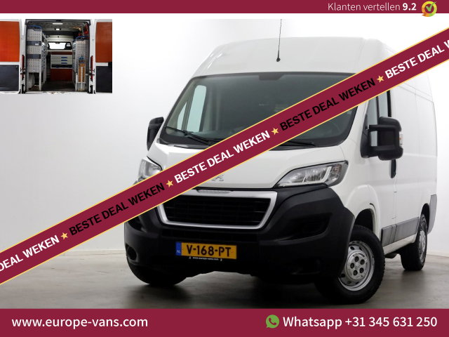 Peugeot Boxer - 2.0 BlueHDI E6 130pk L1H2 Premium Navi/Camera/Inrichting 06-2018