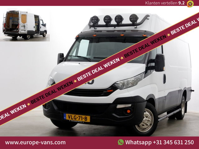 Iveco Daily - 35C14 136pk E6 HiMatic Automaat L2H2 Airco/Camera/Trekhaak 3500kg 09-2018