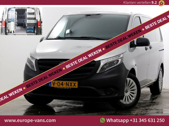 Mercedes-Benz Vito - 114 CDI 136pk Compact 9G Automaat 2x Schuifdeur/LED/Camera/Inrichting 11-2022